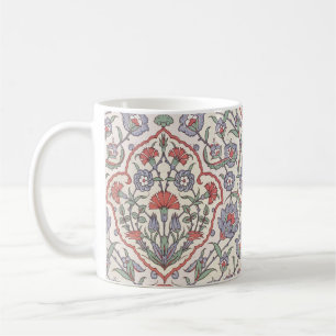 Iznik trädgårdmugg kaffemugg