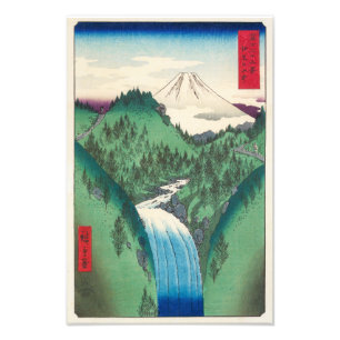 Izo-bergen Hiroshige Fototryck