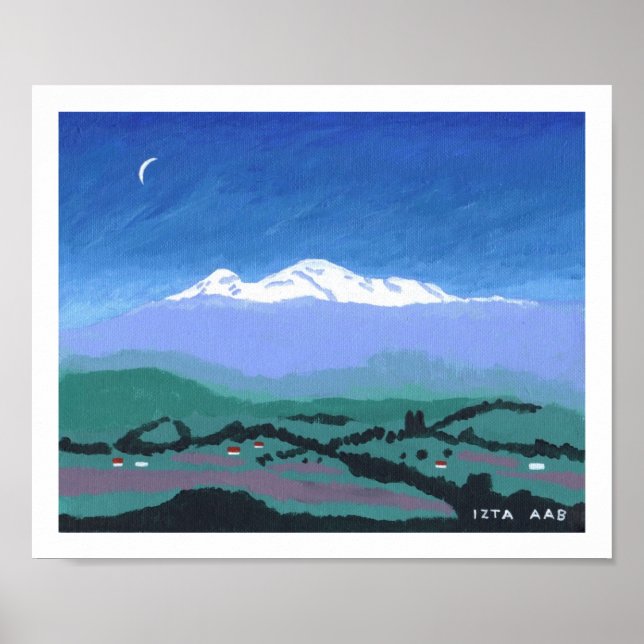 Iztaccihualtl Poster (Framsidan)
