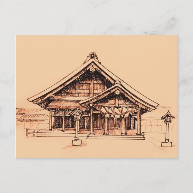 Izumo-Taisha Vykort (Framsida)