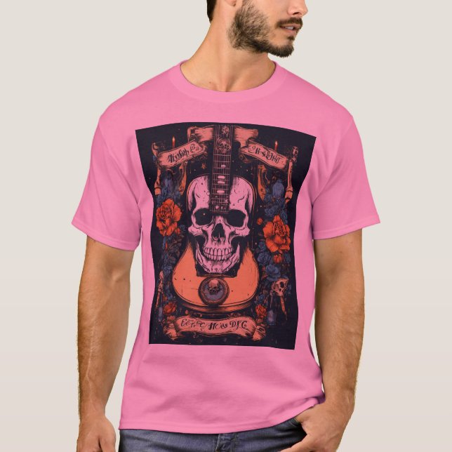 IZVARA SKULL TSHIRT T SHIRT (Framsida)