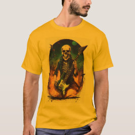 IZVARA SKULL TSHIRT T SHIRT