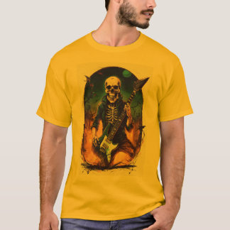 IZVARA SKULL TSHIRT T SHIRT