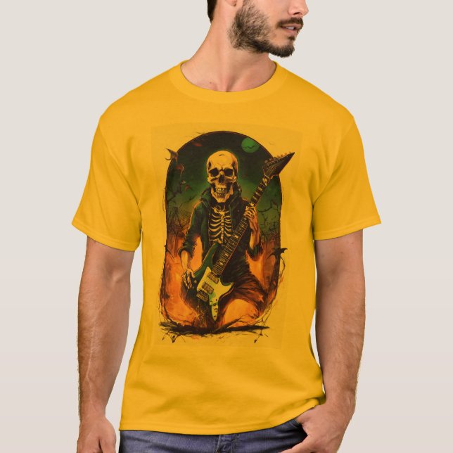 IZVARA SKULL TSHIRT T SHIRT (Framsida)