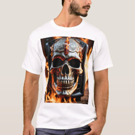IZVARA SKULL TSHIRT T SHIRT