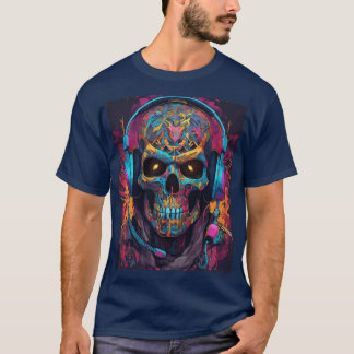 IZVARA SKULL TSHIRT T SHIRT