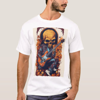 IZVARA SKULL TSHIRT T SHIRT