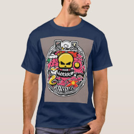 IZVARA SKULL TSHIRT T SHIRT
