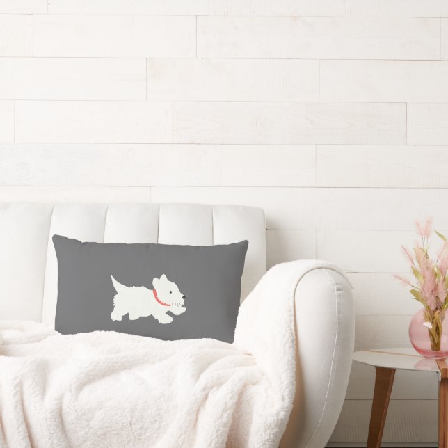 Izzie The Westie Lumbarkudde (Soffa)