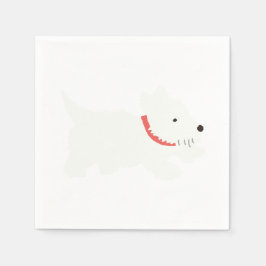 Izzie The Westie Pappersservett