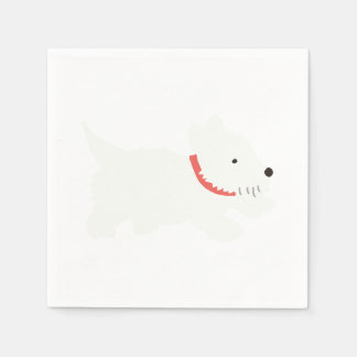 Izzie The Westie Pappersservett