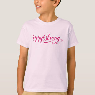 #IzzyBStrongflicka T-tröja (shock rosa) Tee Shirt