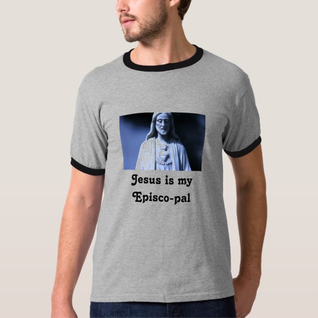 j0432798 Jesus är min Episco-pal Tröja (Framsida)