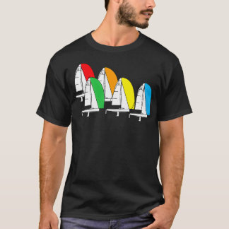 J70 Segelbåtars Tävla T Shirt