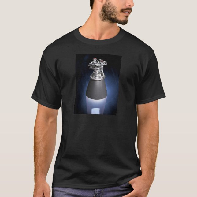 J--2Xraketmotor Tee Shirt (Framsida)
