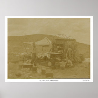 "J.A. Chuck Vagn, hämta middagsPoster Poster