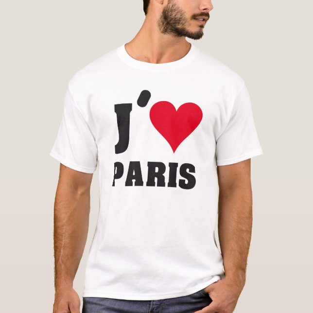 J´AIME PARIS TRÖJA (Framsida)