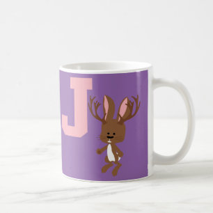 J är för Jackalope Kaffemugg
