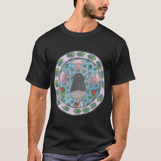 J är för Junco T Shirt (Framsida)