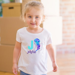 J är för maneter: resa in i havet t shirt