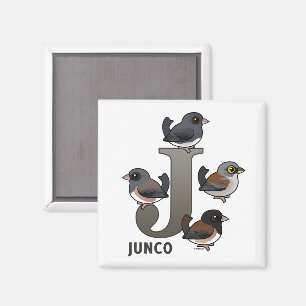 J är till Junco Magnet