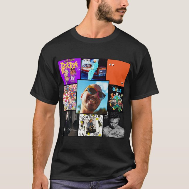 J Balvin Underbarare Albums T Shirt (Framsida)