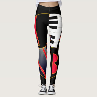 J. Baxter och S.A.U.C.E.-band Leggings