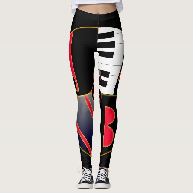 J. Baxter och S.A.U.C.E.-band Leggings (Framsida)