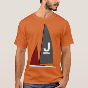 J Boat J Class Sailing Yacht Triblend T Shirt