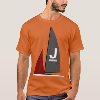 J Boat J Class Sailing Yacht Triblend T Shirt