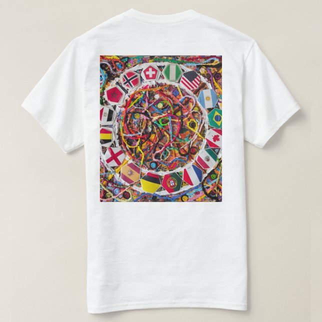 J. Bonegard | Nessun Dorma Konstverk T Shirt (Design baksida)
