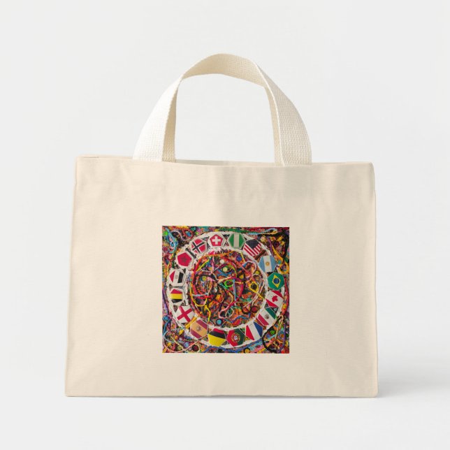J. Bonegard Nessun Dorma Totebag Mini Tygkasse (Framsidan)