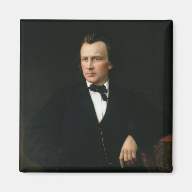 J. Brahms, 1860 Magnet (Framsidan)