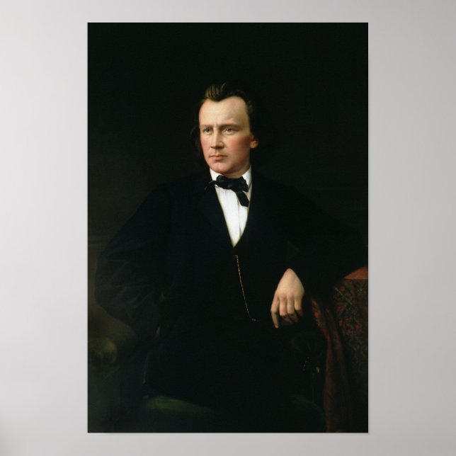 J. Brahms, 1860 Poster (Framsidan)