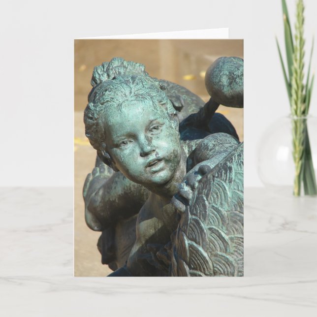 J.C. Nichols Plaza Fontän Detail Kort (Framsida)