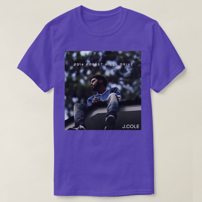 J Cole 2014 Forest Backe Drive T Shirt (Design framsida)