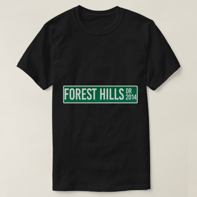 J. Cole Forest Backe Drive Cole World Rap Classic T Shirt (Design framsida)