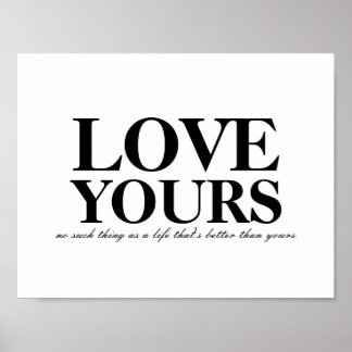 J Cole Kärlek Yours Lyric Poster