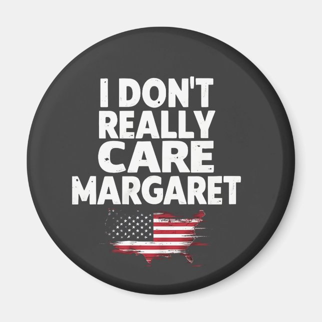 J. D Vance Funny Meme Jag Verkligen inte Margaret Magnet (Framsidan)