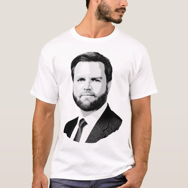 J.D. VANCE T SHIRT (Framsida)