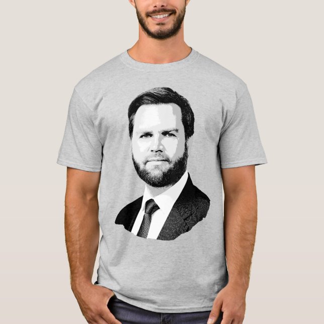 J.D. VANCE T SHIRT (Framsida)
