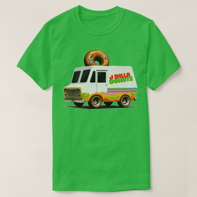 J Dilla Donuts Van 1 T Shirt (Design framsida)