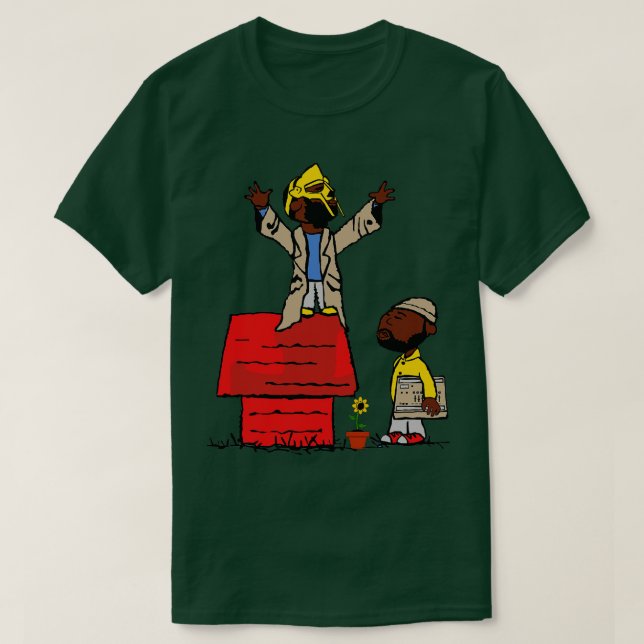J Dilla with Mf Doom Kids Långärmad TShirt T Shirt (Design framsida)