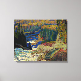 J.E.H. MacDonald - Falls, Montreal River, 1920. Canvastryck