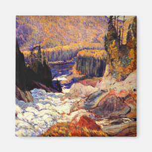 J.E.H. MacDonald: Montreal River-konstverk Magnet