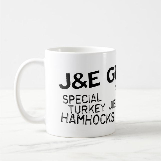 J- & e-livsmedelmugg kaffemugg (Vänster)