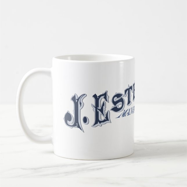 J. Estey & Co. Logotyp Mugg (Vänster)
