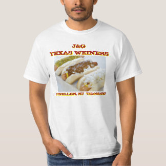 J&G Texas Weiners - Jersey förföljer bäst Chili T-shirt