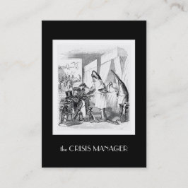 J. Grandville Anpassade Mediator's Card Visitkort