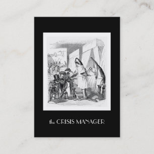 J. Grandville Anpassade Mediator's Card Visitkort
